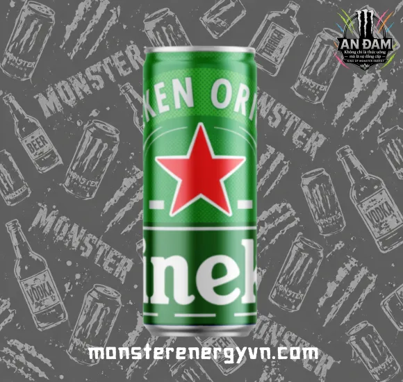 Bia Heineken Hà Lan 5% – Lon 250ml