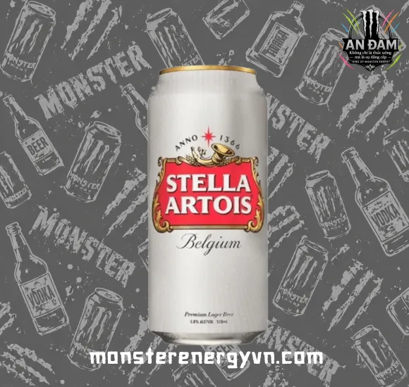 Bia Stella Artois 5% Bỉ 500ml