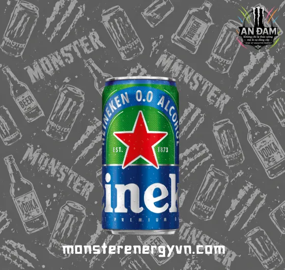 Bia Heineken 0.0% Độ Cồn Lon 250ml
