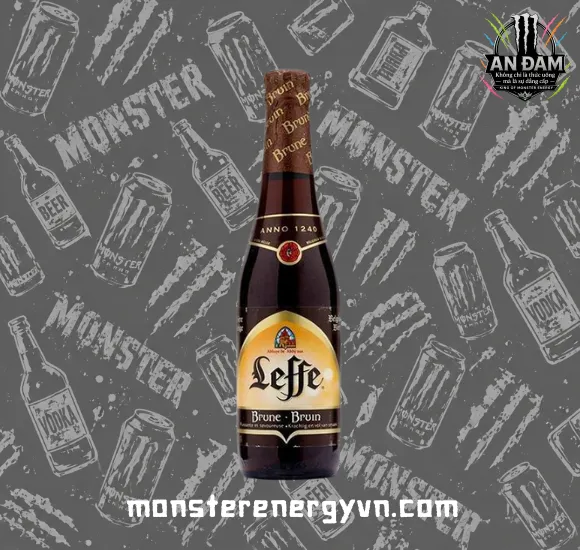 Bia Leffe Brune Nâu 6,5% – Chai 330ml