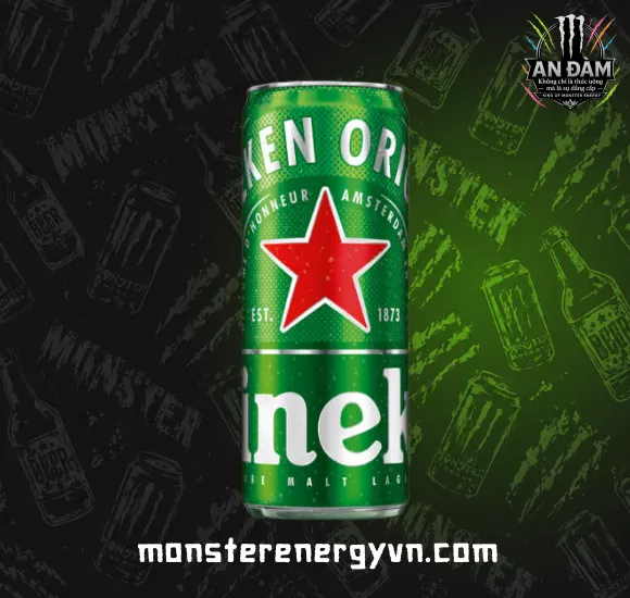 Bia Heineken Sleek Lon Cao 330ml 
