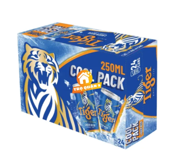 Thùng 24 lon Bia Tiger lon 250ml