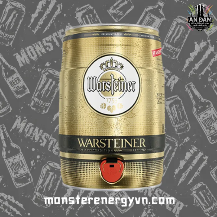 Bia Warsteiner bom 5L