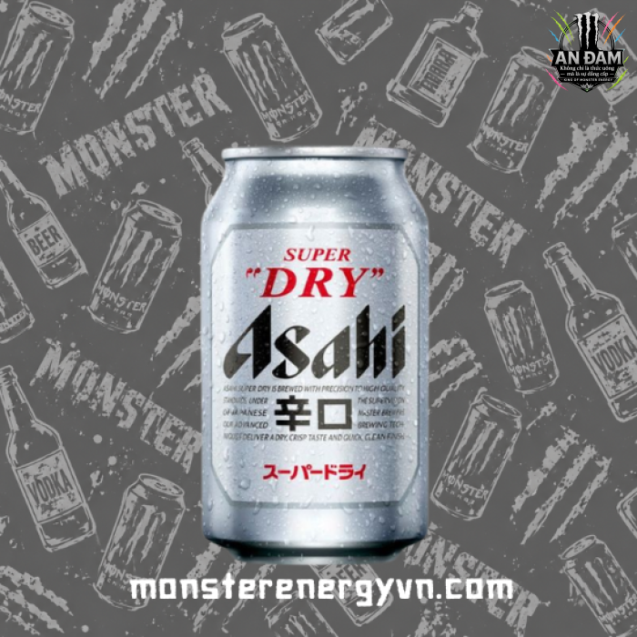 Bia Super Dry 5% Asahi lon 330ml