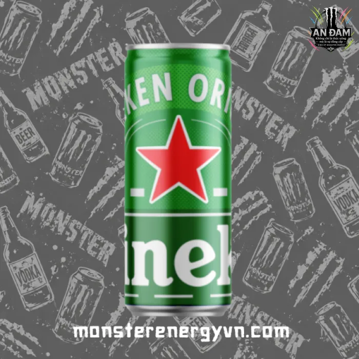 Bia Heineken Hà Lan 5% – Lon 250ml