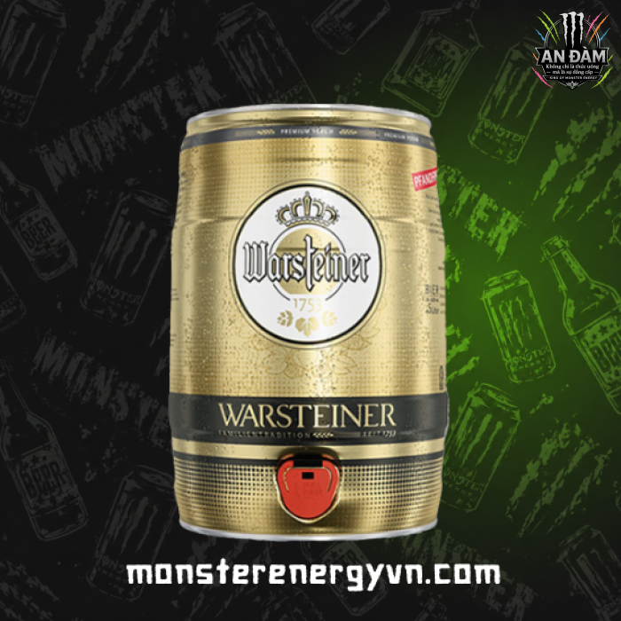 Bia Warsteiner bom 5L