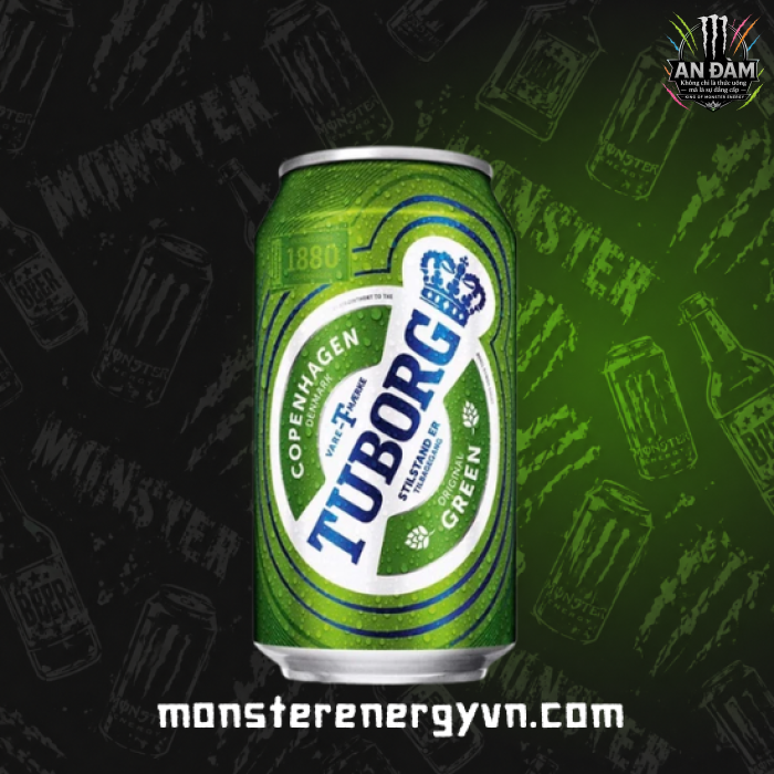 Bia Tuborg 4.9% Lon 330ml